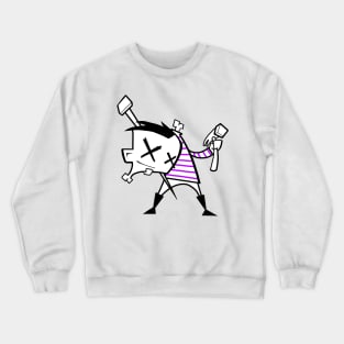 Mr. Sinmo (Zim style) purple Crewneck Sweatshirt